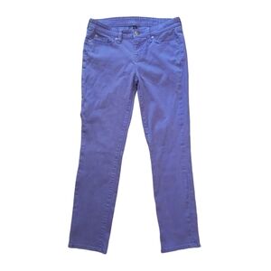 Gap Purple Skinny Ankle Mid Rise Jeans Size 4